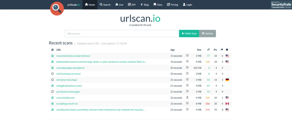 URLScan.io
