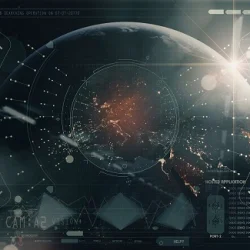 Globe and data connections, OSINT concept